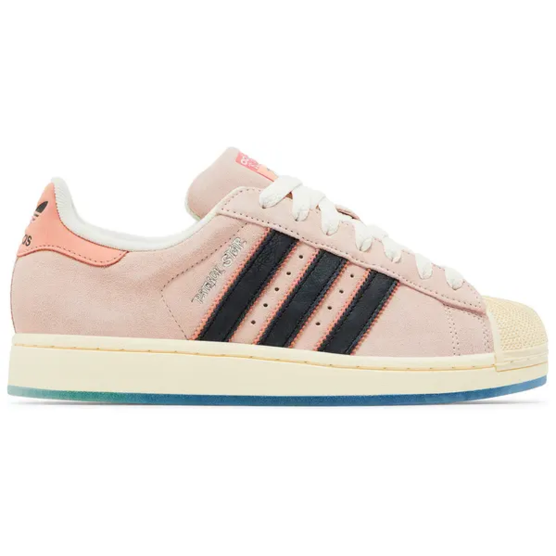 Adidas Originals Men's Pink Superstar 'Patrick Star' Sneakers, JQ6778 (No Box)