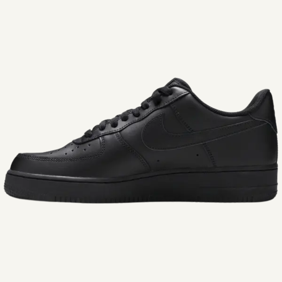 Nike Men's Triple Black Air Force 1 '07 Sneakers, CW2288 001