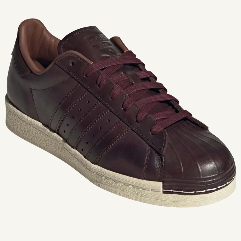 Adidas Originals Men's Shadow Red Superstar 82 Sneakers, IH5398 (No Box)