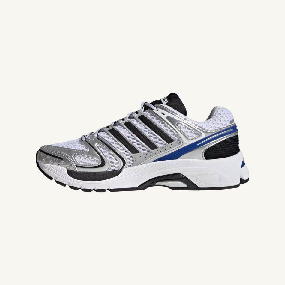Adidas Originals Men's White/Blue Adistar Control 5 Sneakers, KI6151