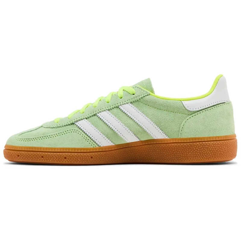 Adidas Originals Women's Green/YellowHandball Spezial Shoes, JI2655 (No Box)