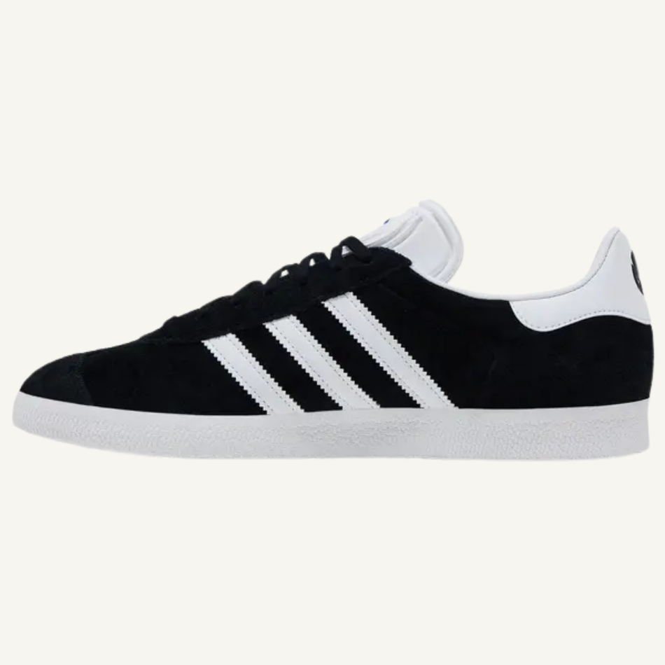 Adidas Originals Men's Black/White Gazelle Sneakers, JR6353 (No Box)