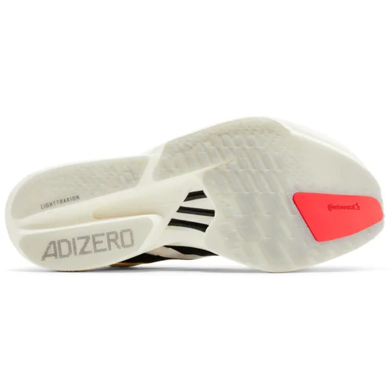 Adidas Men's White Adizero Adios Pro 4 Sneakers, JR1094 (No Box)