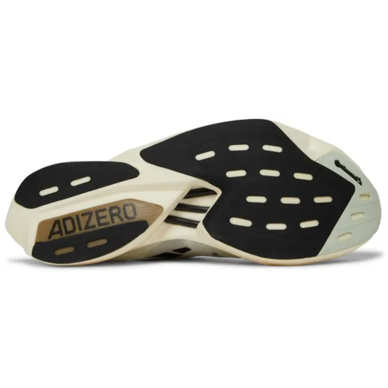 Zapatillas Adidas Adizero Adios Pro 3 para hombre, color blanco/verde lino, GV7067 (sin caja)