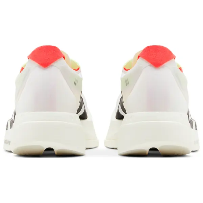 Adidas Men's White Adizero Adios Pro 4 Sneakers, JR1094 (No Box)