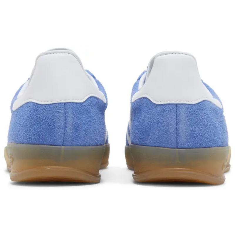 Zapatillas de interior Adidas Originals Gazelle para mujer, azul/blanco, HQ8717 (sin caja)