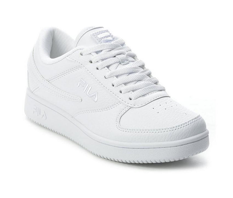 Zapatillas bajas FILA de piel blanca para mujer, triple blanco, 5CM01116-100
