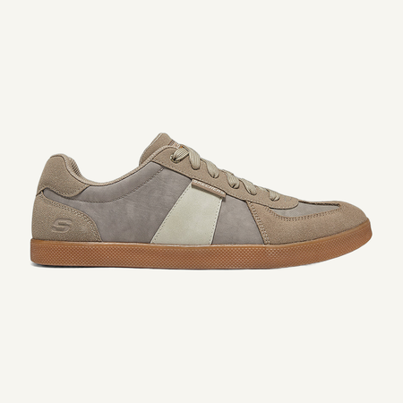 Skechers Men's Taupe Placer-Camilo Sneakers, 210960/TPE
