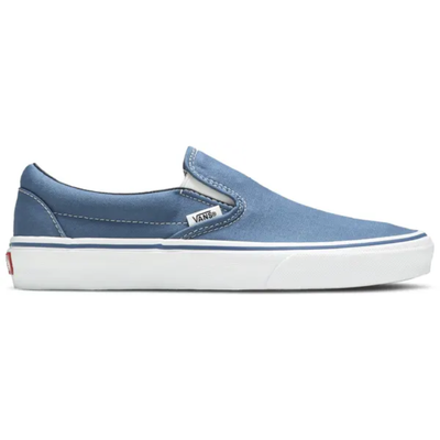 Zapatillas clásicas sin cordones Vans para hombre, color azul marino, VN000EYENVY