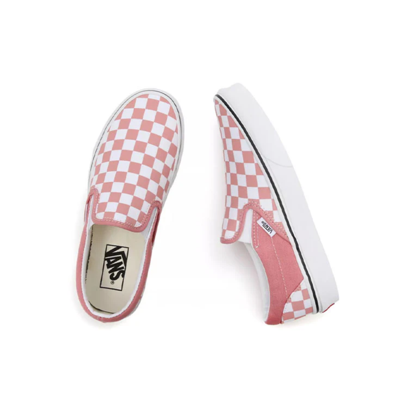 Zapatillas Vans Classic Slip-on rosas para hombre, VN000XG8B01