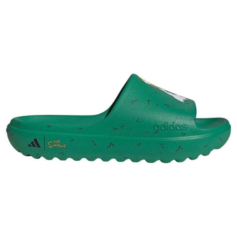 Adidas Mens Green Homer Simpson x Adidas Adilette, HQ2581