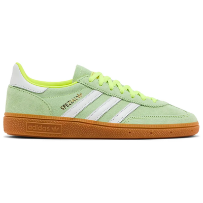 Adidas Originals Women's Green/YellowHandball Spezial Shoes, JI2655 (No Box)
