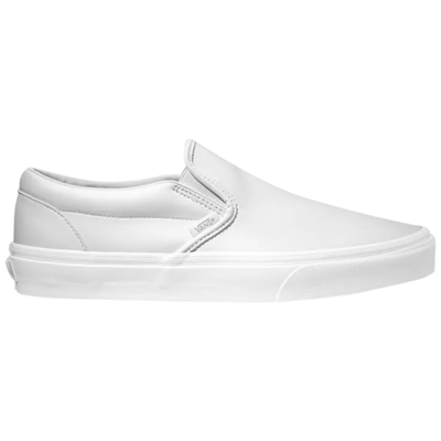 Vans Men's True White Classic Slip‑On Canvas Sneakers, VN0A38F7ODJ