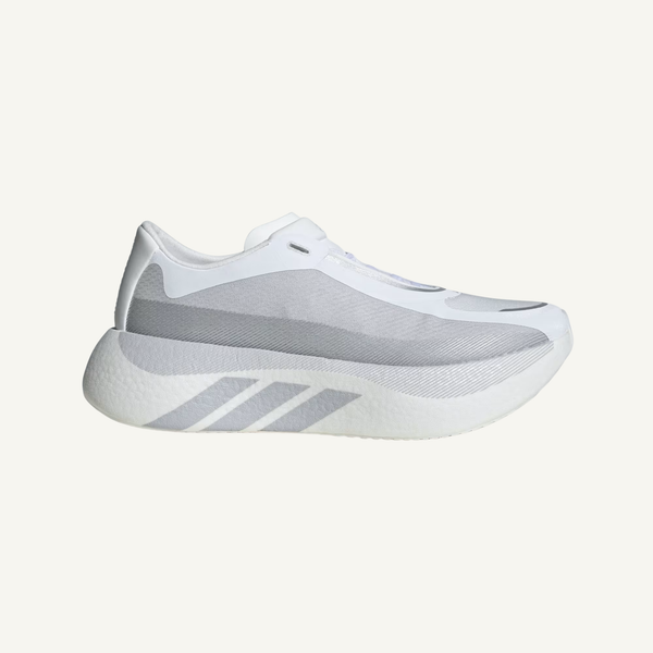 Adidas Men's White/Grey Hyperboost Edge Running Sneakers, KK0288
