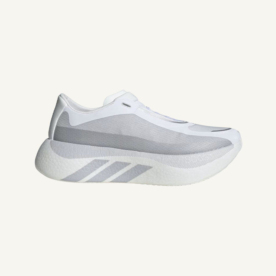Adidas Men's White/Grey Hyberboost Edge Running Sneakers, KK0288