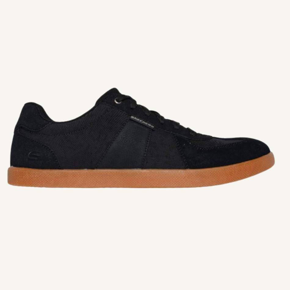 Skechers Men's Blue Placer-Camilo Sneakers, 210960/BLK