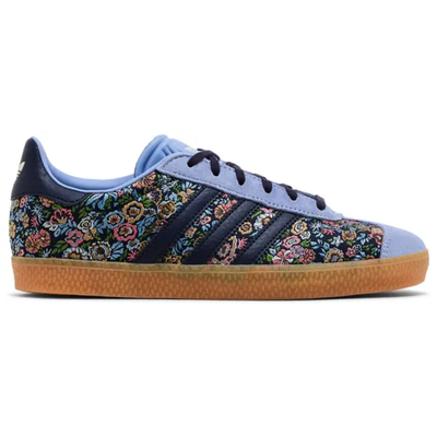 Adidas Originals Kids Blue London x adidas Gazelle J Sneakers, JH5207 (No Box)