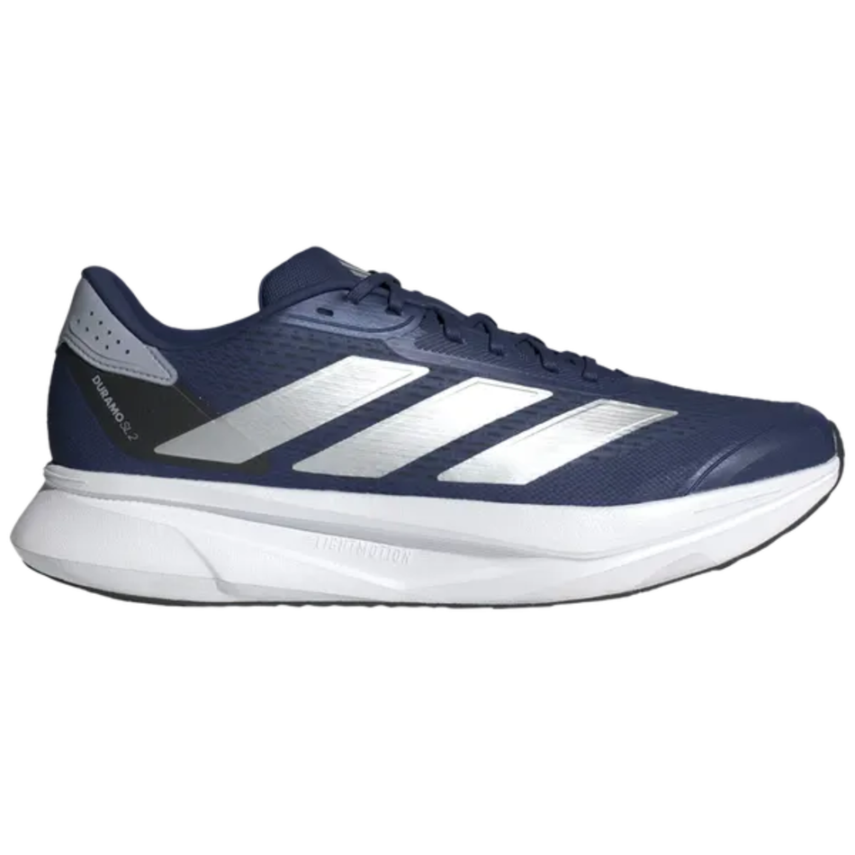 Zapatillas Adidas Duramo SL 2.0 azules/plateadas para hombre, IH8221