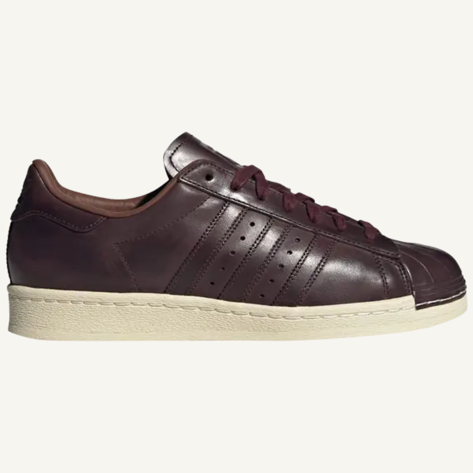 Adidas Originals Men's Shadow Red Superstar 82 Sneakers, IH5398 (No Box)
