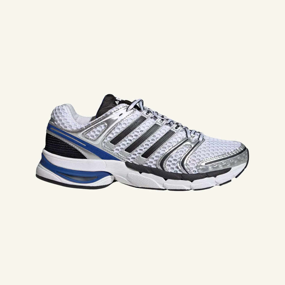Adidas Originals Men's White/Blue Adistar Control 5 Sneakers, KI6151