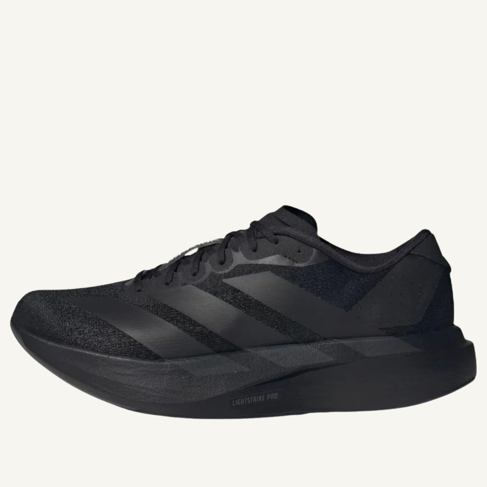 Adidas Men's Black Adizero Evo SL Sneakers, KH9858