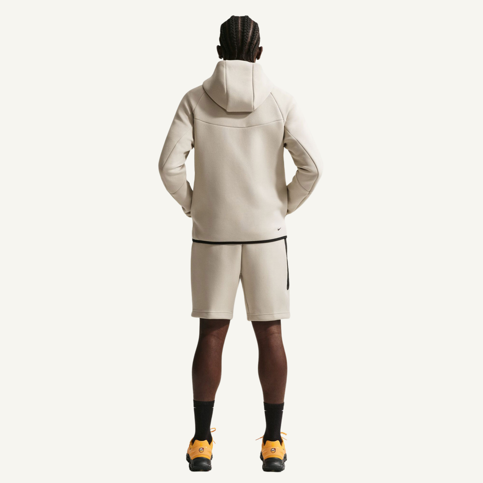 Nike Men's Cream Tech Fleece Full Zip Hoodie, HV0949-236