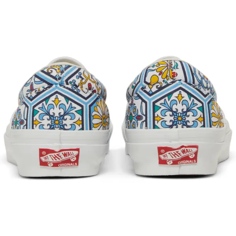 Zapatillas Vans para hombre KITH x Vans Classic Slip-On azules, VN0A45JK2CM