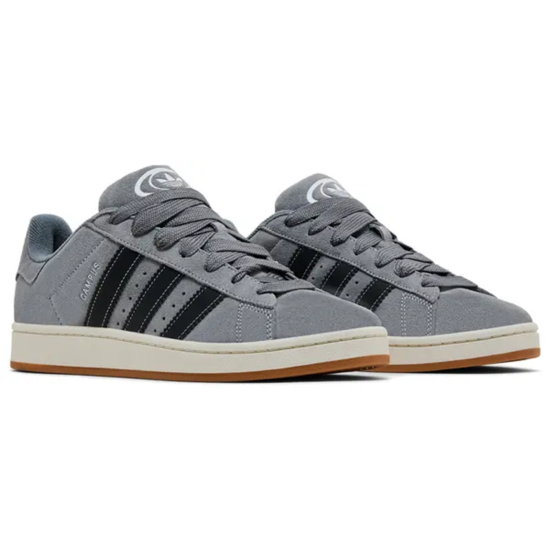 Adidas Originals Men's Grey/Carbon Campus 00s Sneakers, JH8792 (No Box)