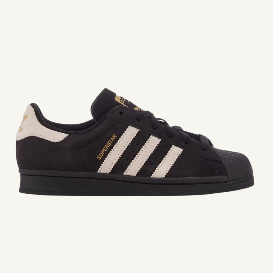 Adidas Originals Women's Black Superstar Sneakers, IE6525