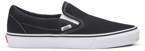 Vans Men's Classic Slip‑On Canvas Sneakers, Black, VN000EYEBLK