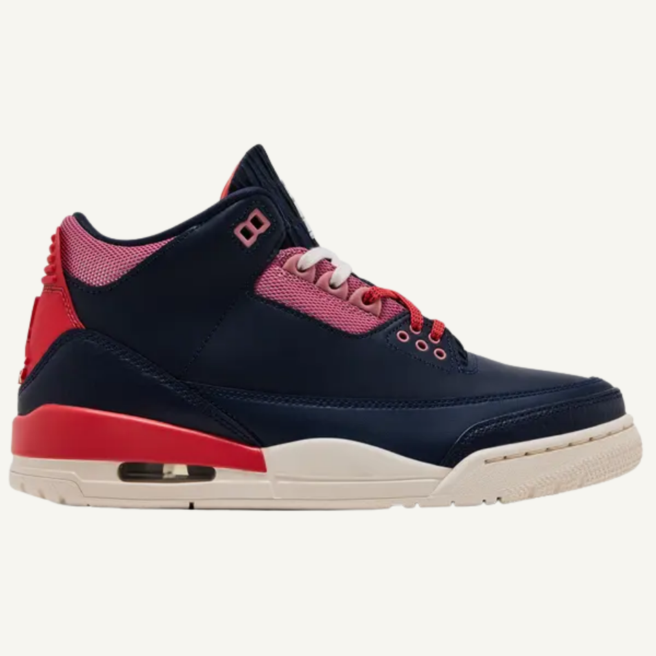 Jordan Women's Blue Air Jordan 3 Retro 'Sports Renaissance' Sneakers, CK9246 400