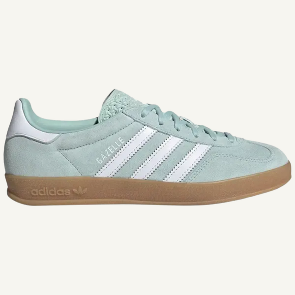 Adidas Women's Ash Green Gazelle Indoor Sneakers, JS1396