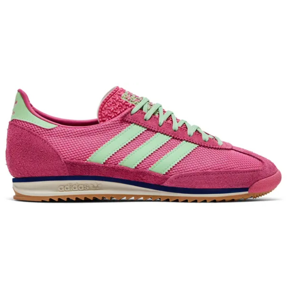 Adidas Originals Women's Pink/Green Spark SL72 OG Sneakers, JI1879 (No Box)