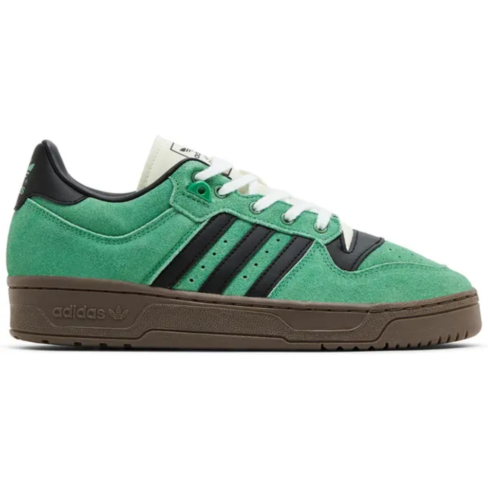 Zapatillas bajas Adidas Originals Rivalry 86 verdes/negras para hombre, ID8409 (sin caja)