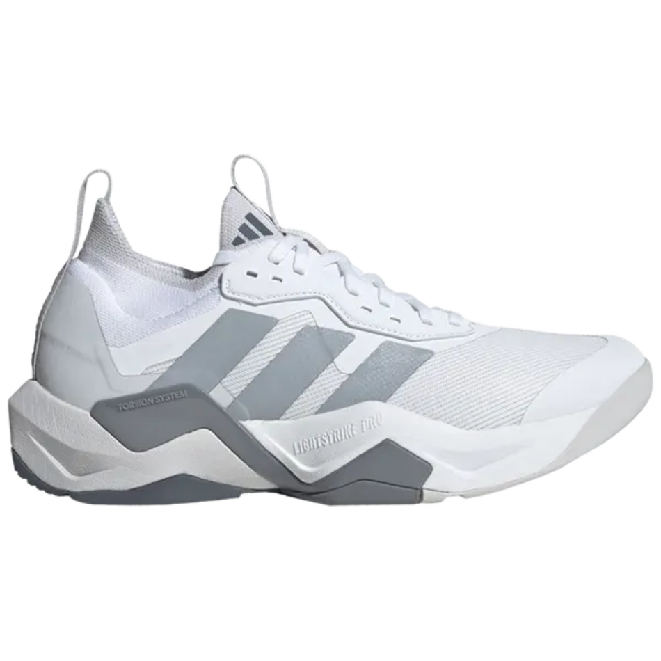 Zapatillas Adidas Rapidmove ADV 2 para hombre, blancas/plateadas, JI4196 (sin caja)