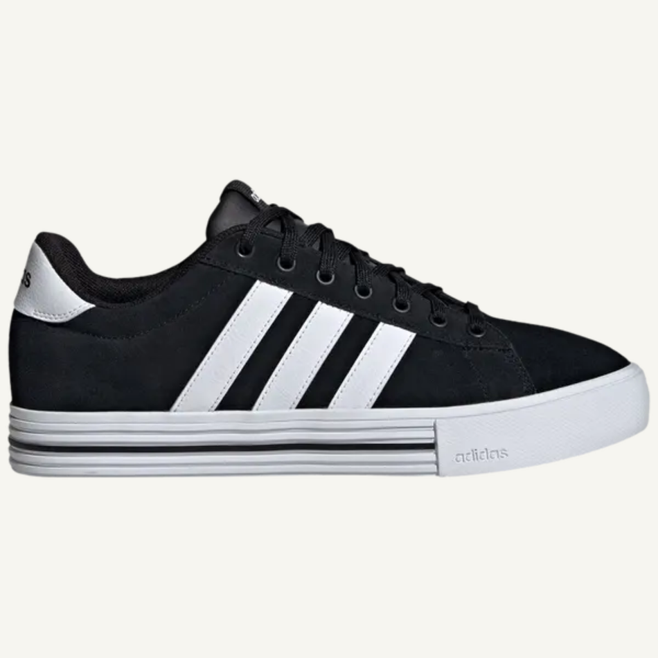 Adidas Men's Black/White Daily 4.0 Sneakers, IF4502 (No Box)