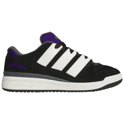 Adidas Originals Men's Black/Purple Forum2000 Sneakers, JI3278 (No Box)