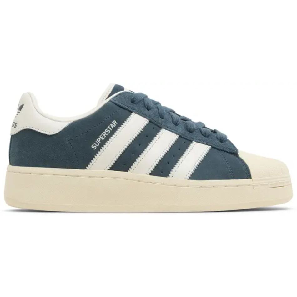 Zapatillas Adidas Originals Superstar XLG para mujer, color azul/crema, IF8125 (sin caja)