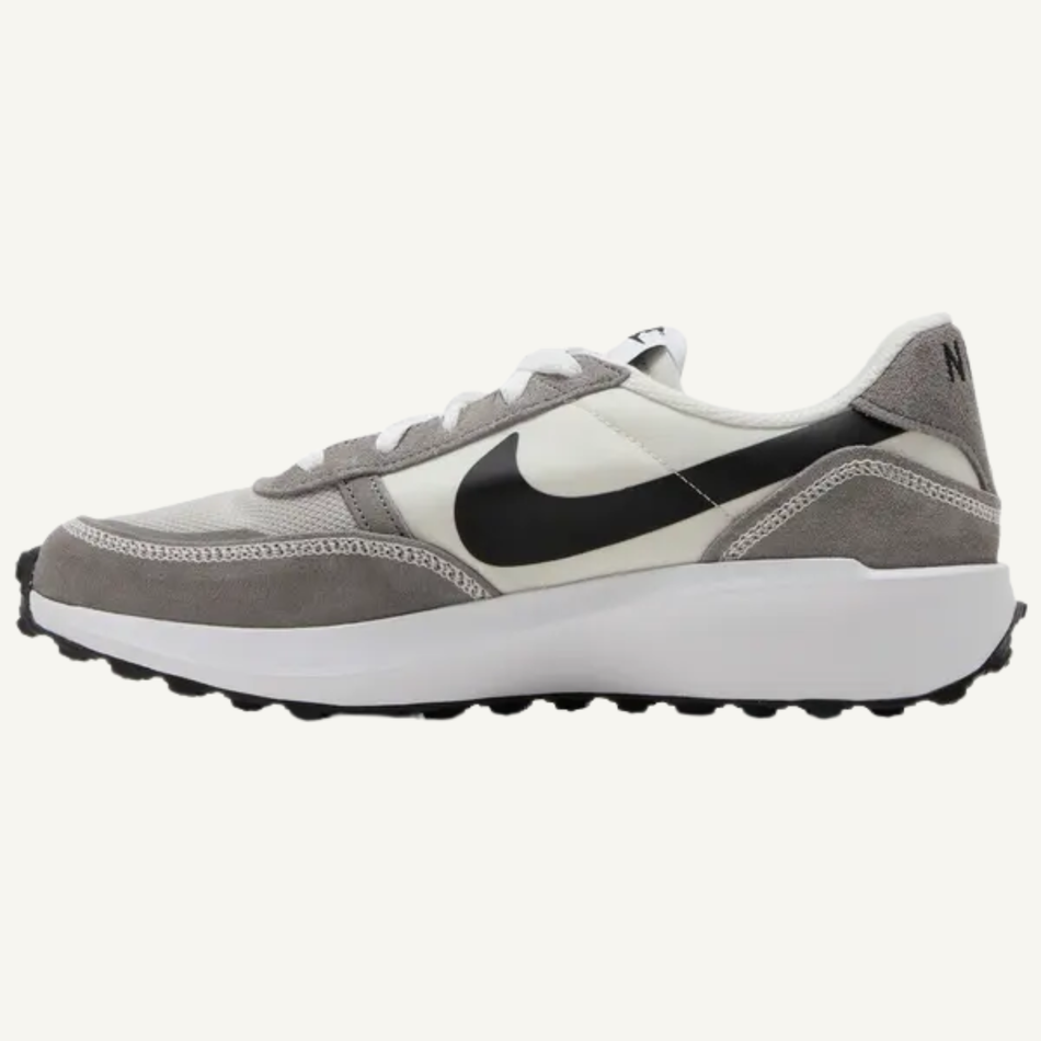 Nike Men's Grey Waffle Debut 'Flat Pewter' Sneakers, FJ4195 -003