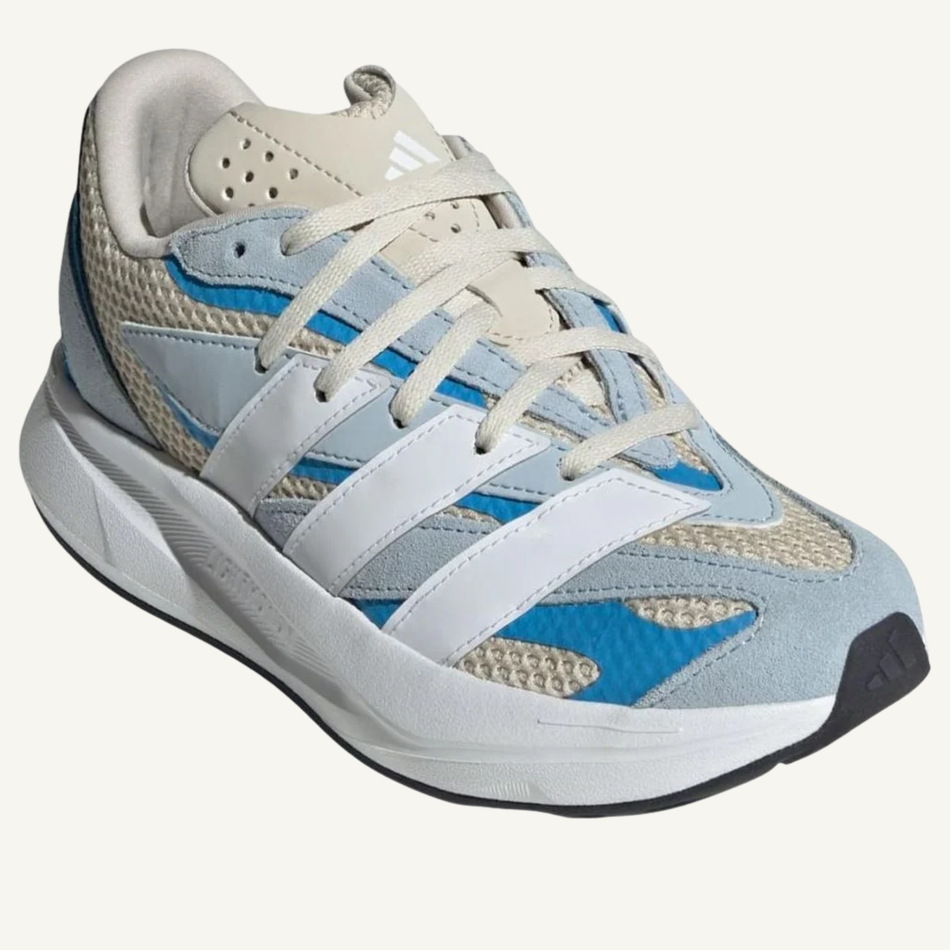 Adidas Kids Blue/White Lightblaze Sneakers, JR8400 (No Box)