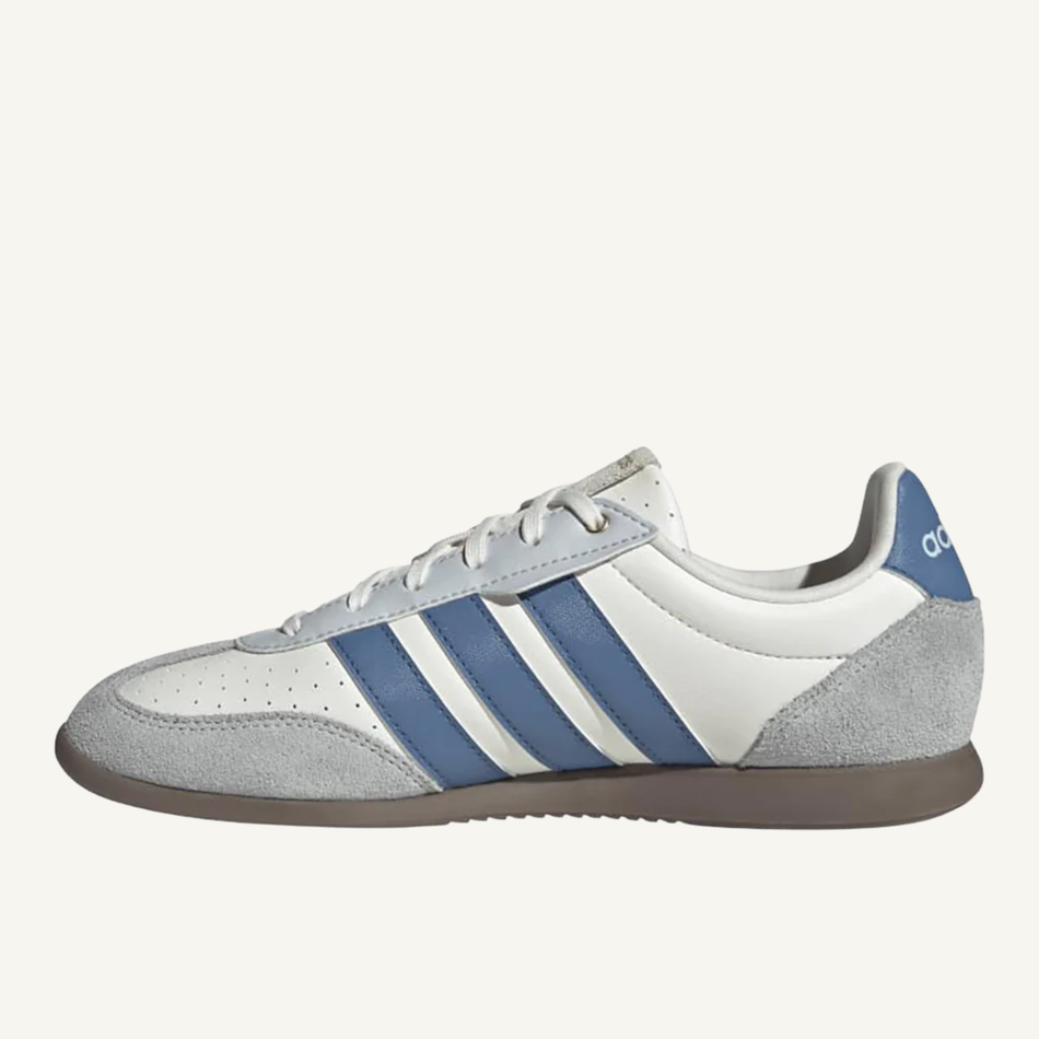 Adidas Originals Women's Blue/Grey/White Barreda Lo Lace Up Sneakers, HQ7390