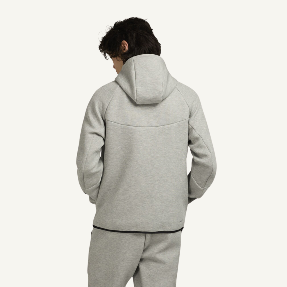 Nike Men's Grey Tech Full-Zip Windrunner Hoodie, HV0949-063