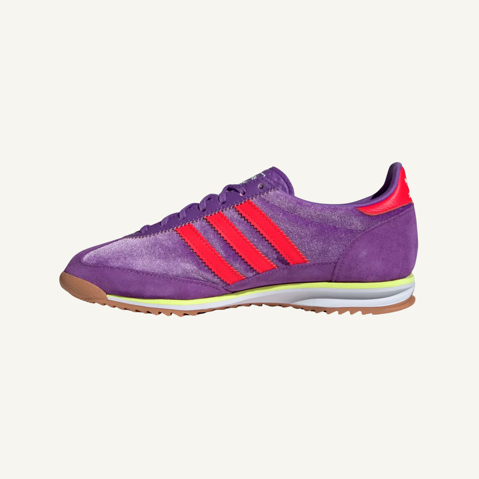 Adidas Originals Women's Purple/Red SL72 OG Sneakers, JI0194 (No Box)