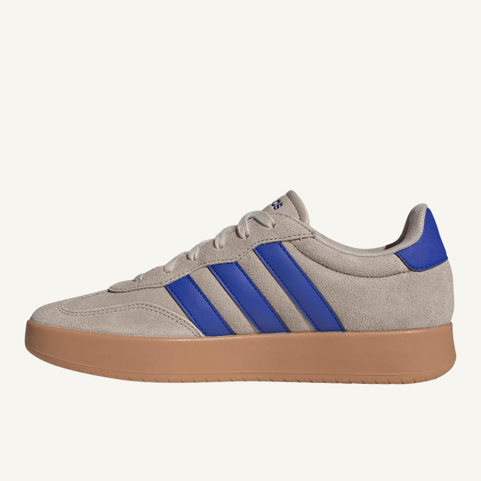 Adidas Men's Beige/Blue Barreda Lance Up Sneakers, JR1327