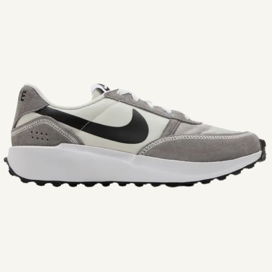Nike Men's Grey Waffle Debut 'Flat Pewter' Sneakers, FJ4195 -003