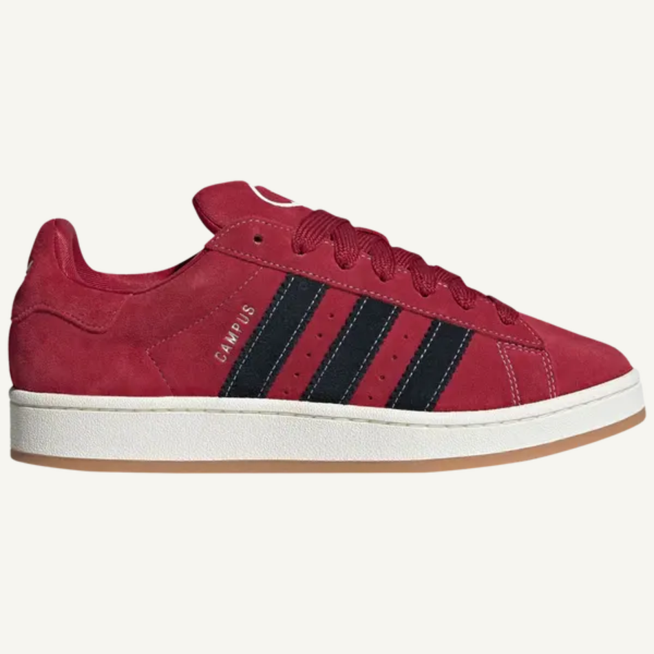 Adidas Originals Men's Red/Black Campus 00s Sneakers, JI3165 (No Box)