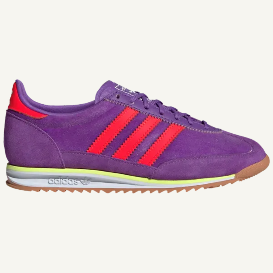 Adidas Originals Women's Purple/Red SL72 OG Sneakers, JI0194 (No Box)
