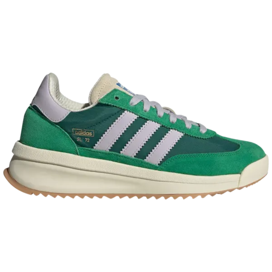 Zapatillas Adidas SL72 RTN para mujer, color verde/plateado, IH7993 (sin caja)