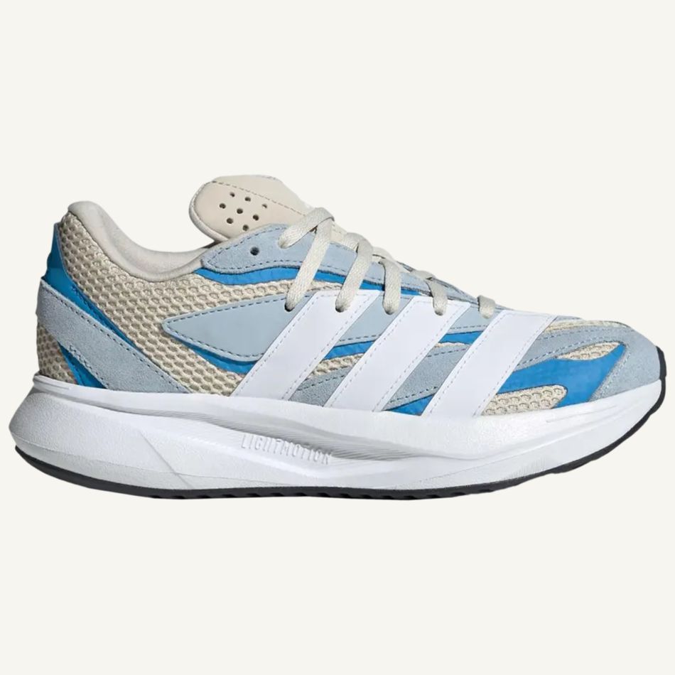 Adidas Kids Blue/White Lightblaze Sneakers, JR8400 (No Box)