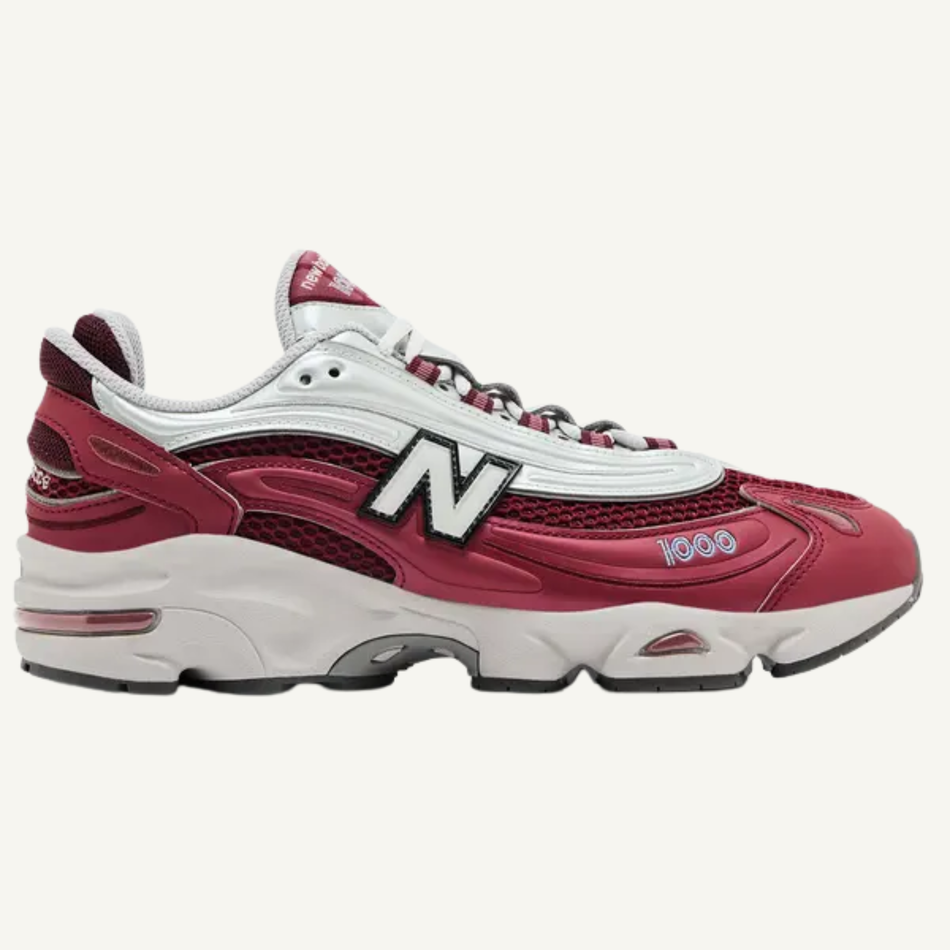 New Balance Men's Red 1000 'Monarch Burgundy' Sneakers, M1000Q